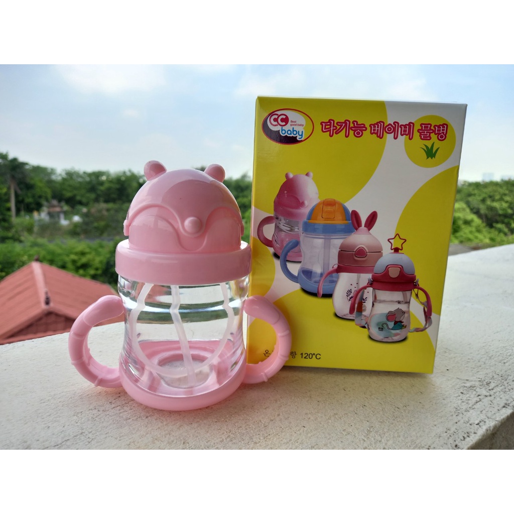 Bình tập uống nước hồ ly kèm hộp vàng