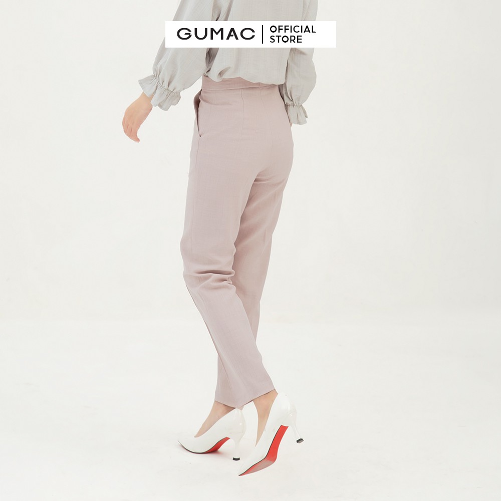 Quần tây nữ chạy gân GUMAC thiết kế công sở, thanh lịch đủ màu đủ size QB309 | BigBuy360 - bigbuy360.vn