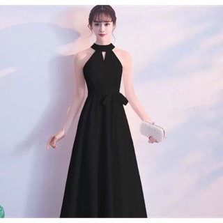 Đầm xoè đen