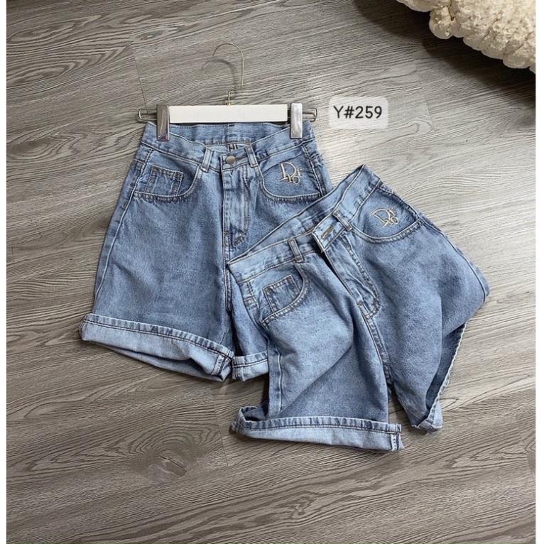 Freeship - Quần Short Jean Nữ URBAN OUTFITS Dáng Regular Chất Vải Denim Wash Kỹ Không Loang Màu QJR102 | BigBuy360 - bigbuy360.vn