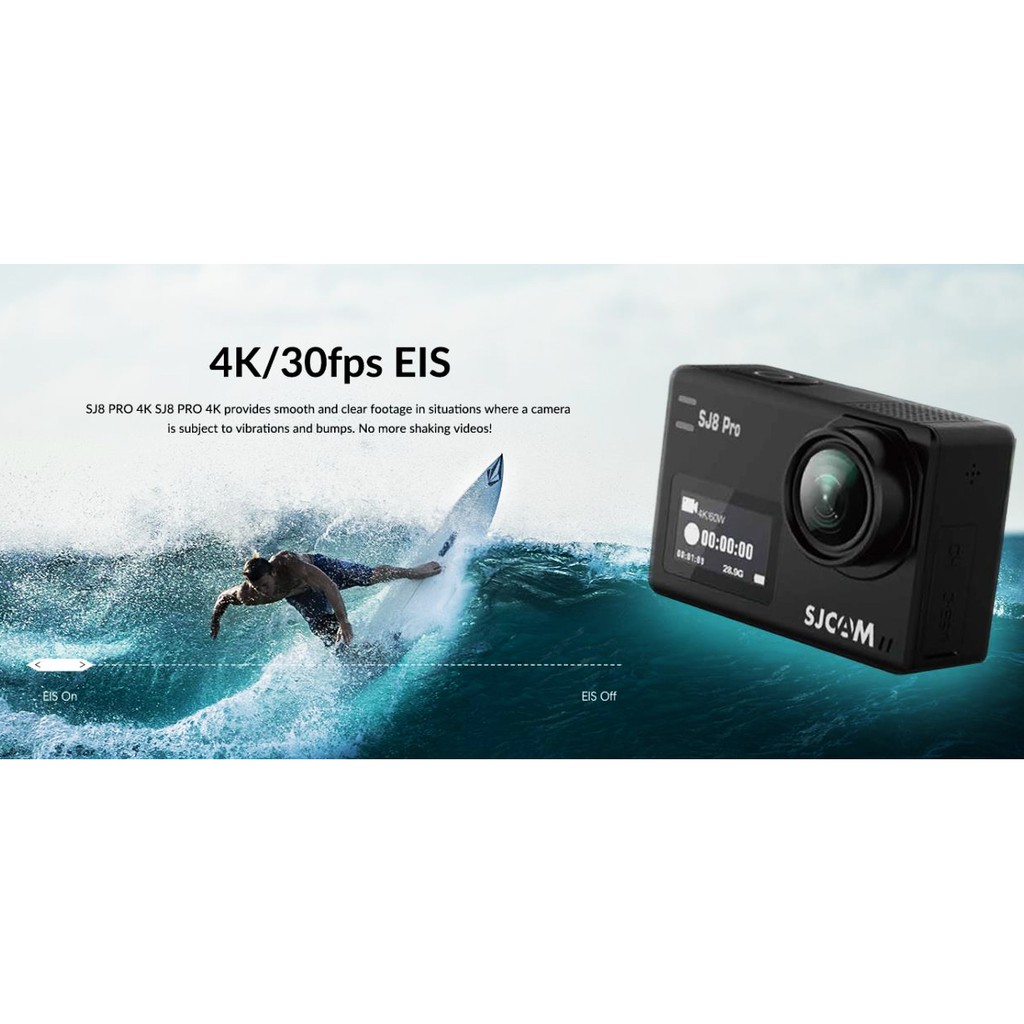 [Mã SKAMPUSHA7 giảm 8% đơn 250k]Camera Hành Trình SJ8 Pro 4K Wifi - Hãng Phân Phối Chính Thức | BigBuy360 - bigbuy360.vn