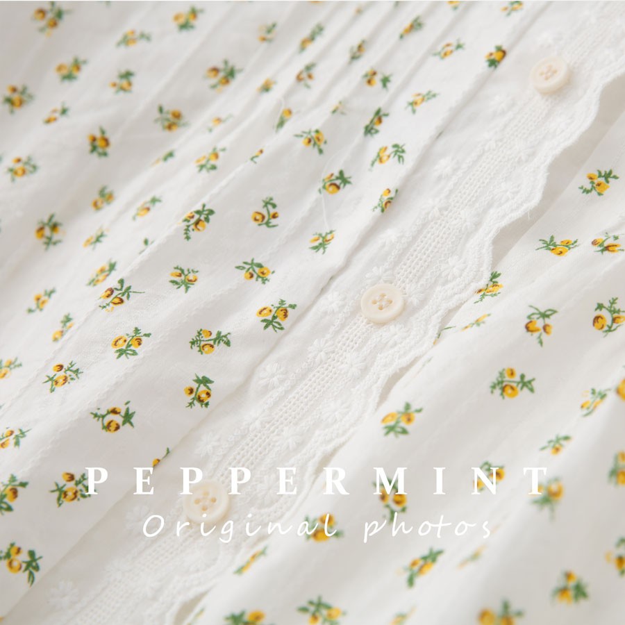 Áo Sơ Mi Hoa Ngắn Tay Phong Cách Hàn Quốc Mới 44764