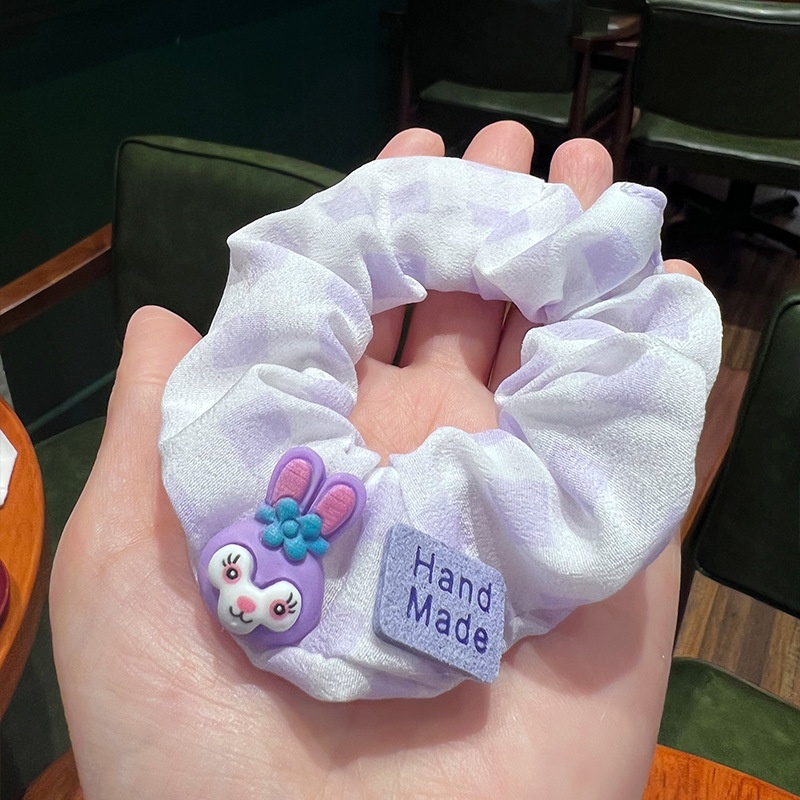 Dây Cột Tóc Hình Búp Bê Ngôi Sao / Thỏ Dễ Thương Xinh Xắn Dành Cho Nữ