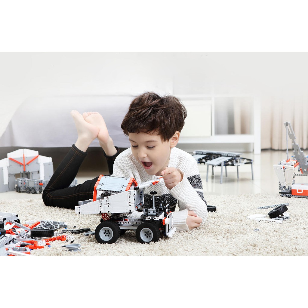 Xe tải lắp ráp MITU Building Block Xiaomi +530 mảnh ghép