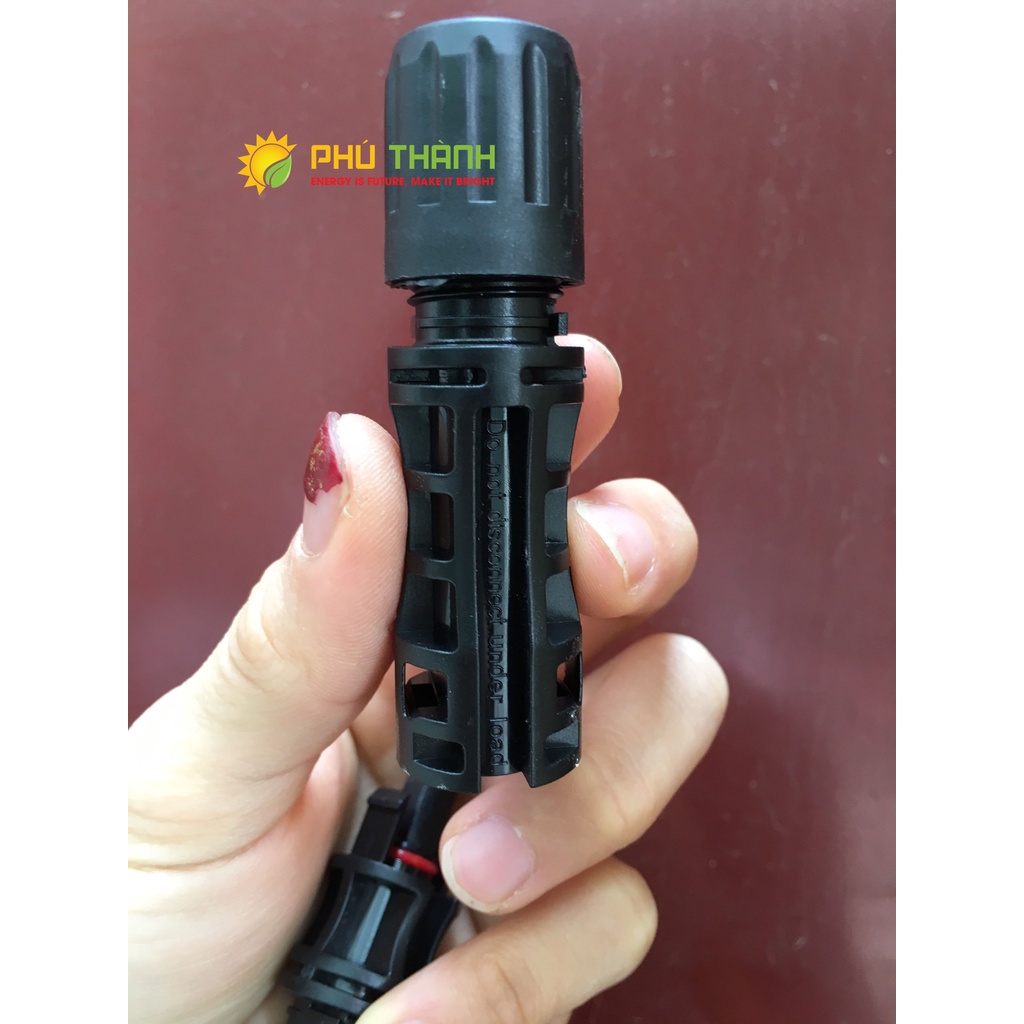Jack kết nối MC4 năng lượng mặt trời chất lượng cao 1500VDC, dành cho hệ thống điện mặt trời