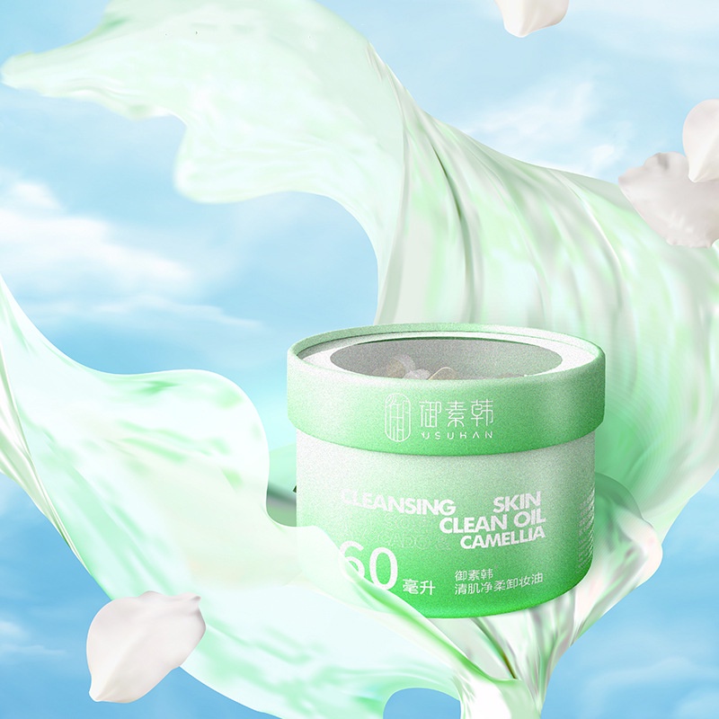 Nước tẩy trang mắt môi ba trong một với chiết xuất hoa trà nhỏ gọn chuyên nghiệp