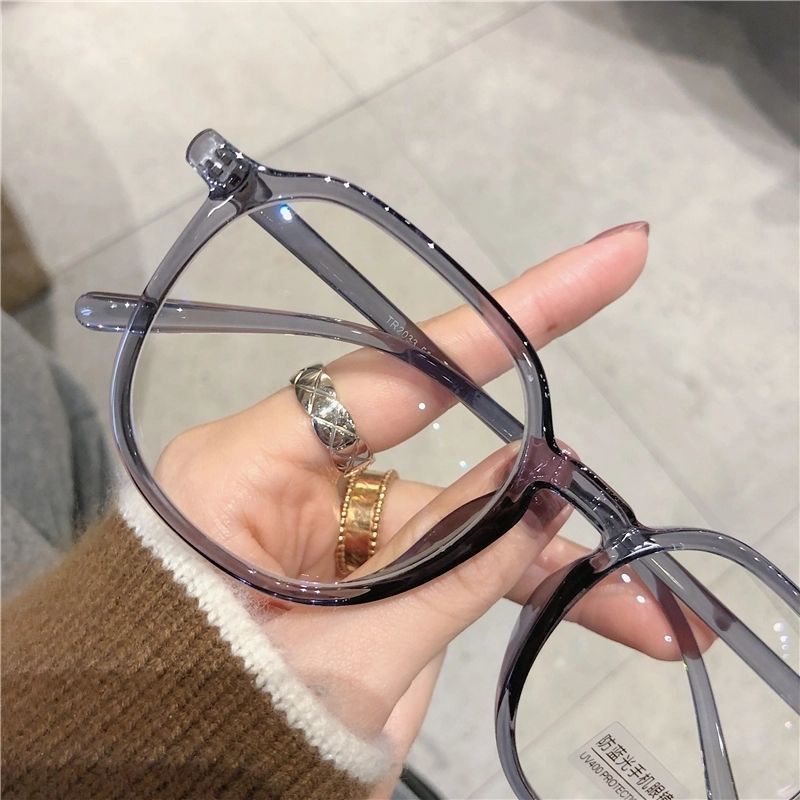 Kính cận nam nữ VIENDO tròng đổi màu chống ánh sáng xanh chống tia UV Hàn Quốc thời trang cắt độcận theo yêu cầu