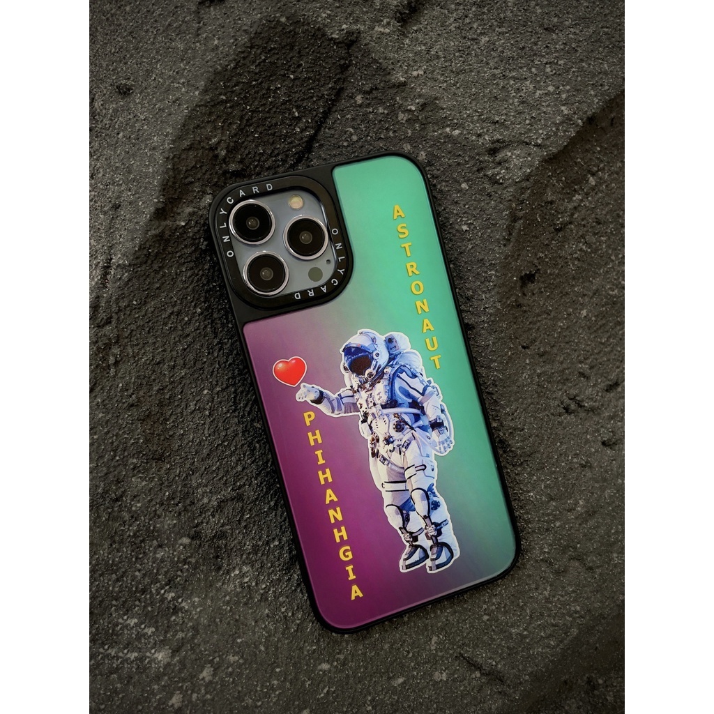 Ốp lưng thông minh ONLYCARD_LOVE ASTRONAUT_52/Dành cho các dòng IPhone 7/7plus/8/8plus/x/xr/xs/11/12/13/pro/promax