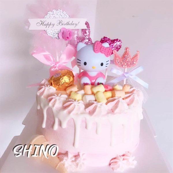 Cặp Hello Kitty đỏ hồng