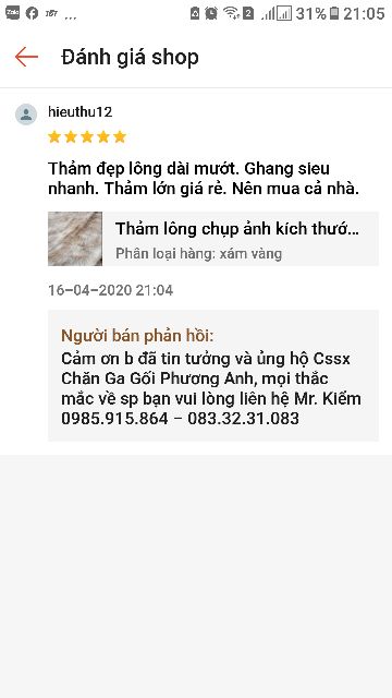 Thảm lông chụp ảnh kích thước 60cm x 80 cm