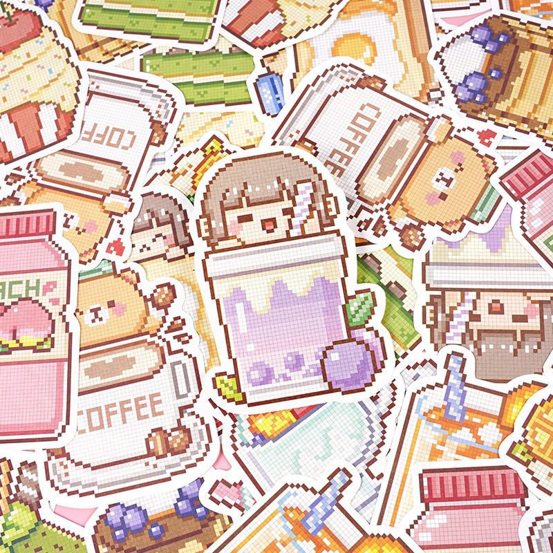 Giấy Ghi Chú Họa Tiết Người Ngoài Hành Tinh Hoạt Hình Dễ Thương Trang Trí Sổ Tay