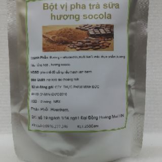 Bột vị pha trà sữa socola 250g