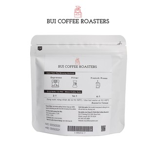 Cà Phê Arabica 100g (Túi Giới Thiệu Dạng Hạt Hoặc Bột)