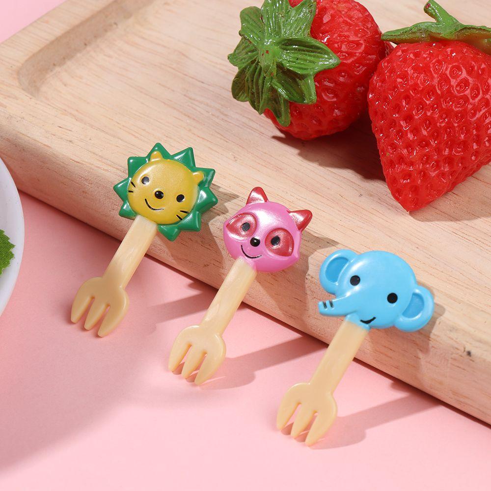 FAY Nĩa Ăn Trái Cây Mini Bằng Nhựa Resin