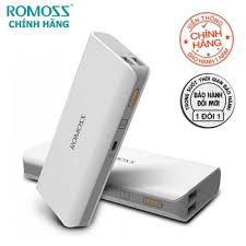 Sạc dự phòng Romoss Sense 4 10000mah - BH 1 năm | Pin dự phòng Romoss Sense 4