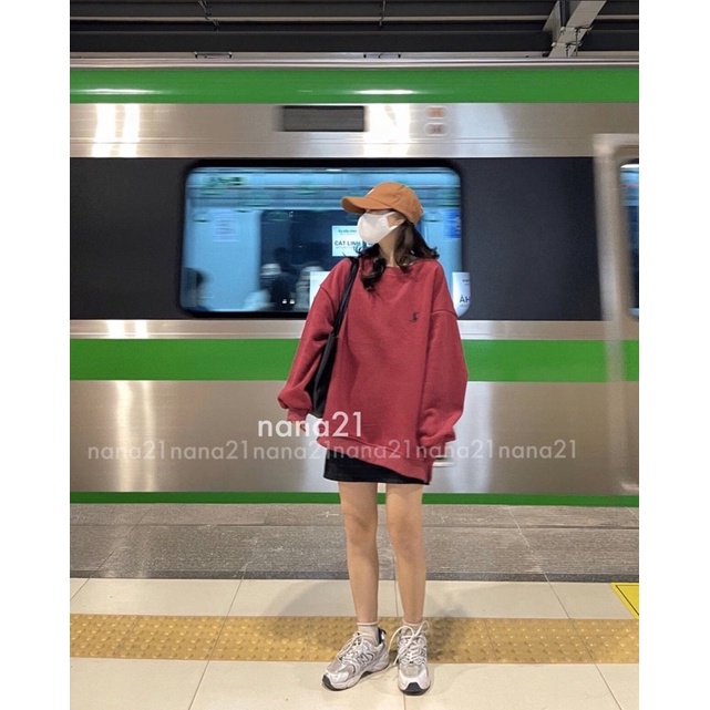 Áo nỉ bông thêu hoạ tiết freesize | BigBuy360 - bigbuy360.vn