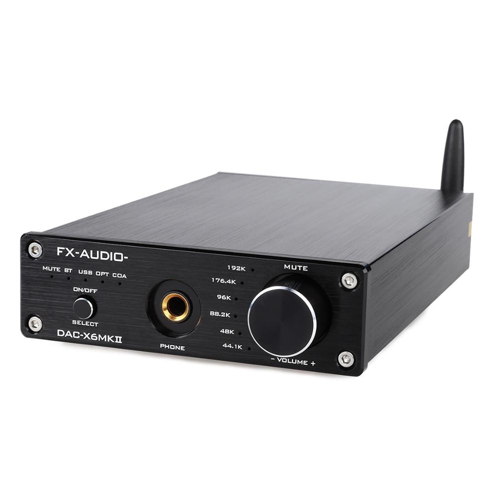 DAC Giải Mã FX-Audio DAC-X6 MKII ESS9018, Bluetooth 5.0 APTX [2021]