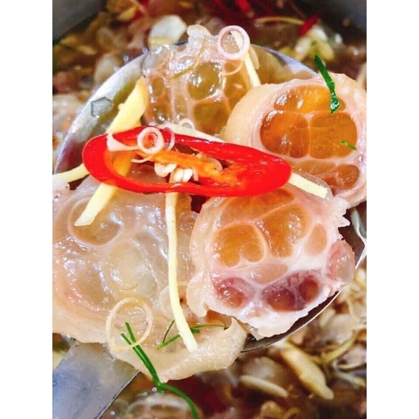 Gân bò muối rau tiến vua hộp 1kg