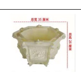 Khuôn Đổ Chậu Lục Giác Rộng 35 Cao 26Cm Nhựa Abs