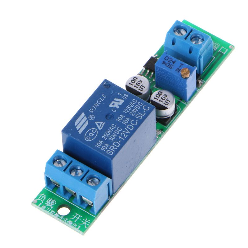Mô Đun Rơ Le Hẹn Giờ 0-25s DC 12V Chuyên Dụng