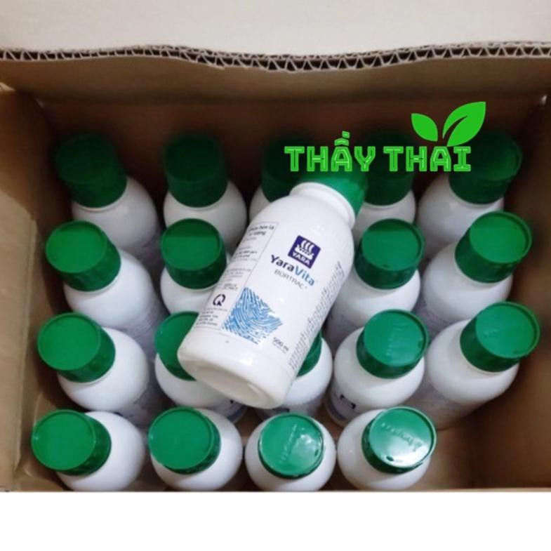 Phân bón Botrac hợp trí 500ml, không tem cào khuyến mãi tăng ra hoa, đậu trái, chống rụng hoa và trái non, nuôi trái tốt
