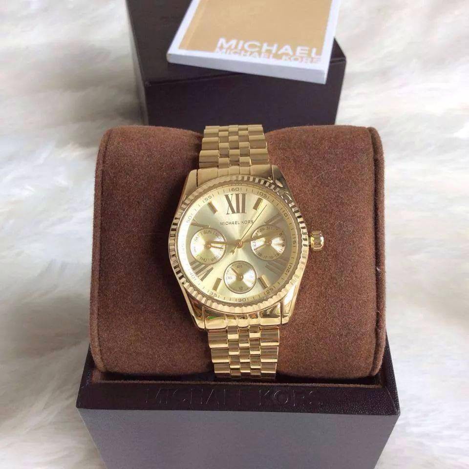 Đồng Hồ Nữ Michael Kors Mini Lexington Gold MK5808