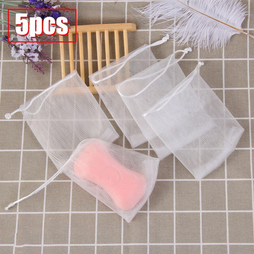 Set 5 / 10 Túi Lưới Đựng Xà Phòng Tiết Kiệm Không Gian