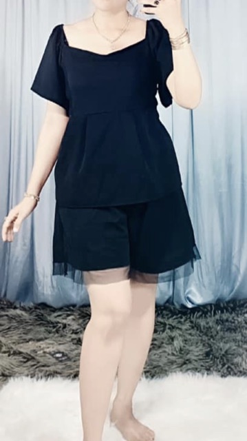 [Mã WAMT1505 giảm 10K đơn 0K] 🍒 Sét Peplum Bigsize 60-85 ký | BigBuy360 - bigbuy360.vn