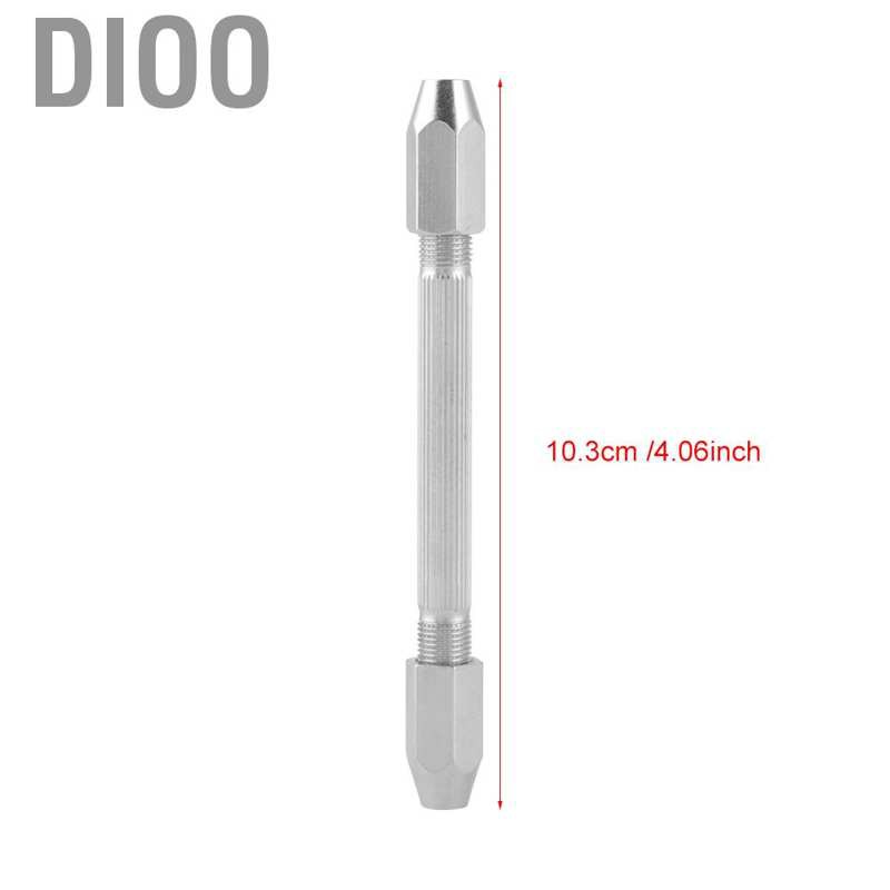 Dioo Micro 0.5-2mm Twist Drill Bit Set  10pcs 1pcs Double Ended Vice Jewelry for DIY Watchmaking PCB