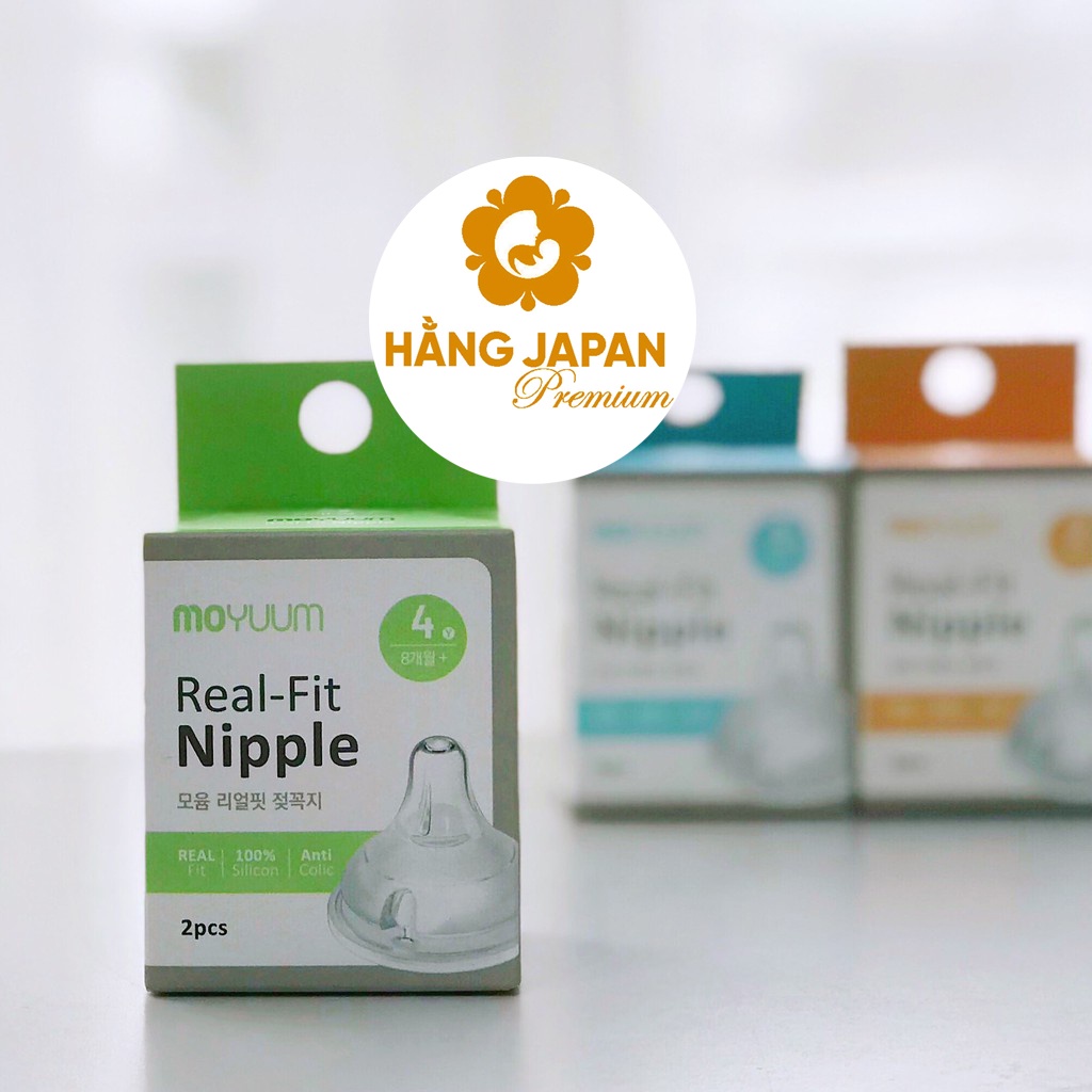 Bình sữa, phụ kiện núm ti bình sữa cho bé Moyuum 170ml/270ml Hàng chính hãng