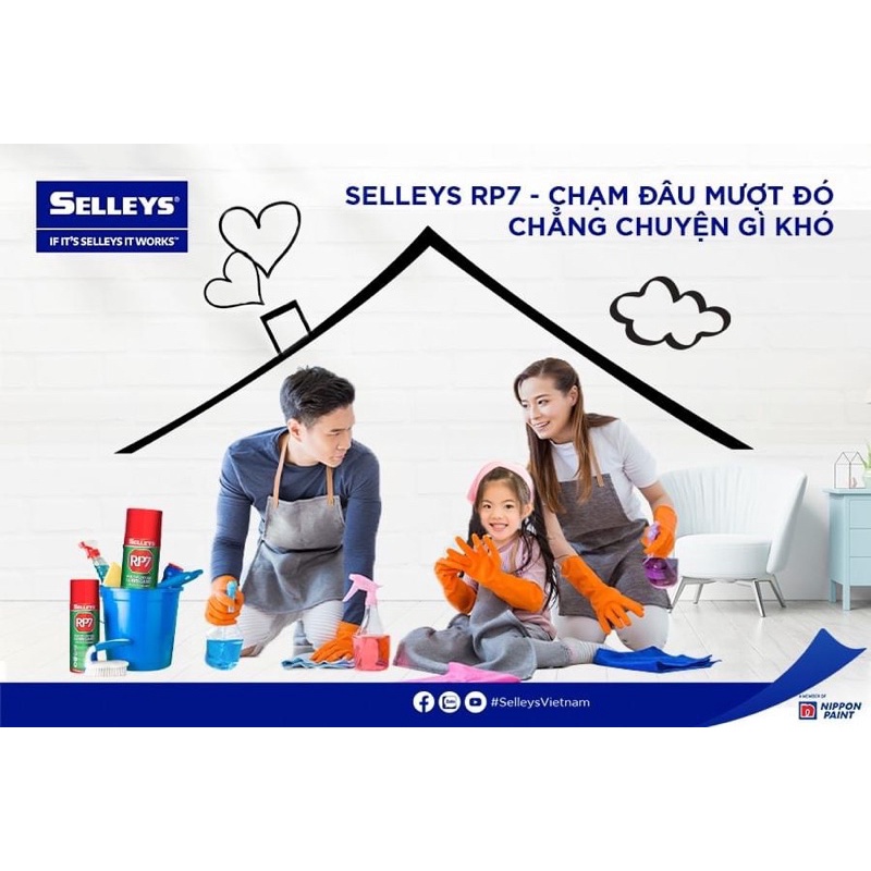 - Bình Xịt Chống Rỉ Sét Selleys RP7