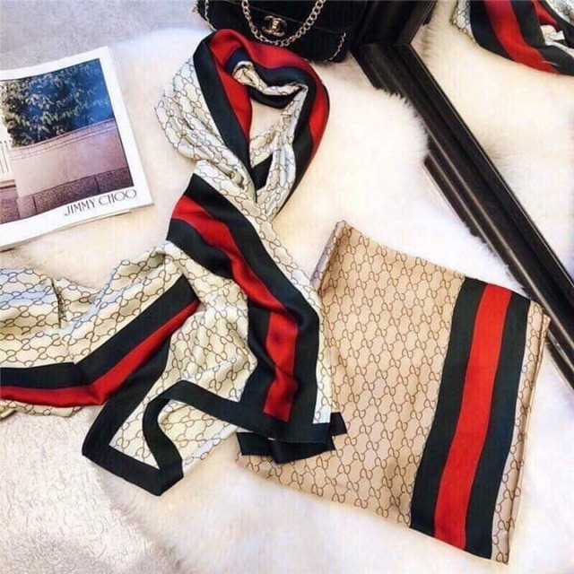 Khăn lụa gucci