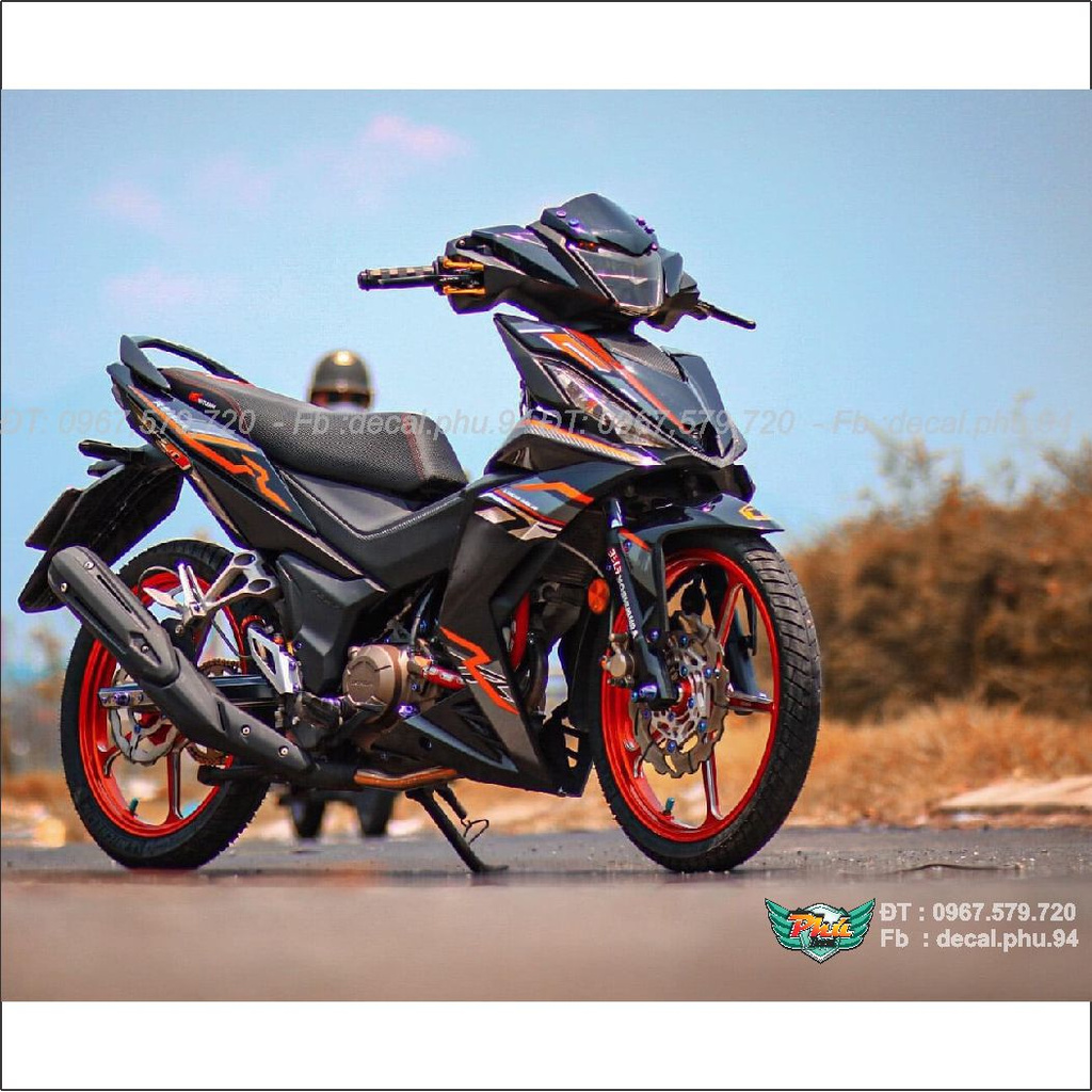 Tem Rời Winner Cam đen nhám