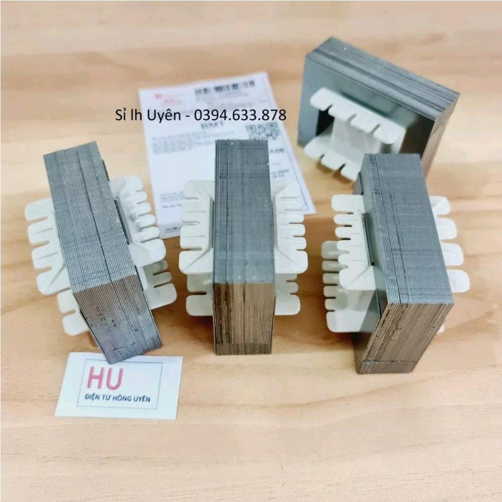 Bộ Phe biến áp 20x20 . Đầy đủ Fe sắt + khuôn nhựa. Chuyên dùng quấn biến áp cơ 2 vế, Biến áp 220v..
