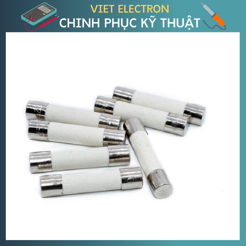 Cầu chì sứ 6x30mm 1A/2A/3A/5A/10A/15A/20A 250V