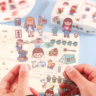 🕊Sticker23 mẫu dán sổ xinh xắn