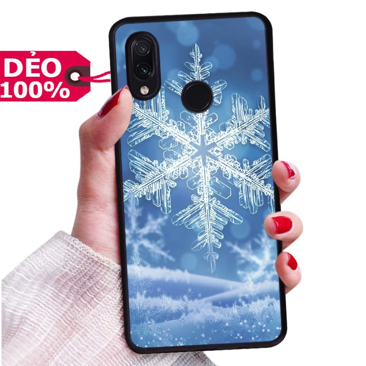 ỐP LƯNG DẺO HUAWEI NOVA 3I HÌNH NỀN HOA TUYẾT MÙA ĐÔNG LẠNH GIÁ