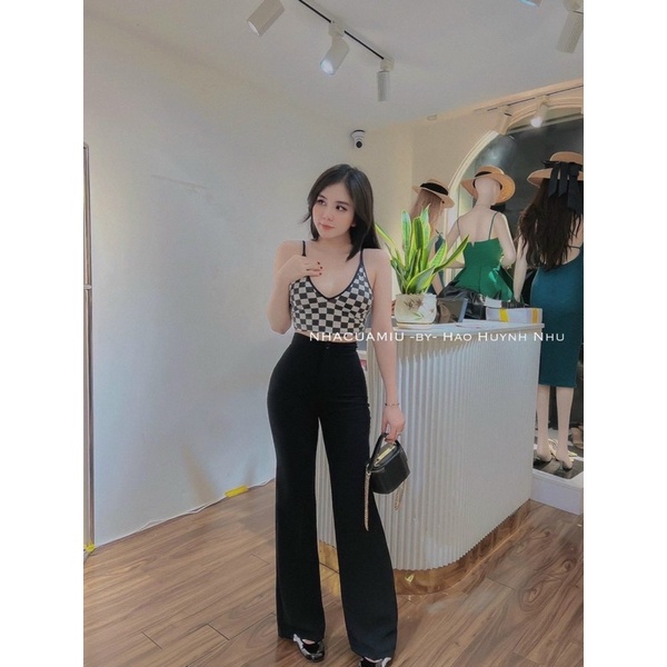 Áo kiểu Caro bra Checked Board Siêu hot