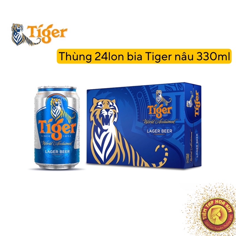 Bia Tiger nâu 330ml