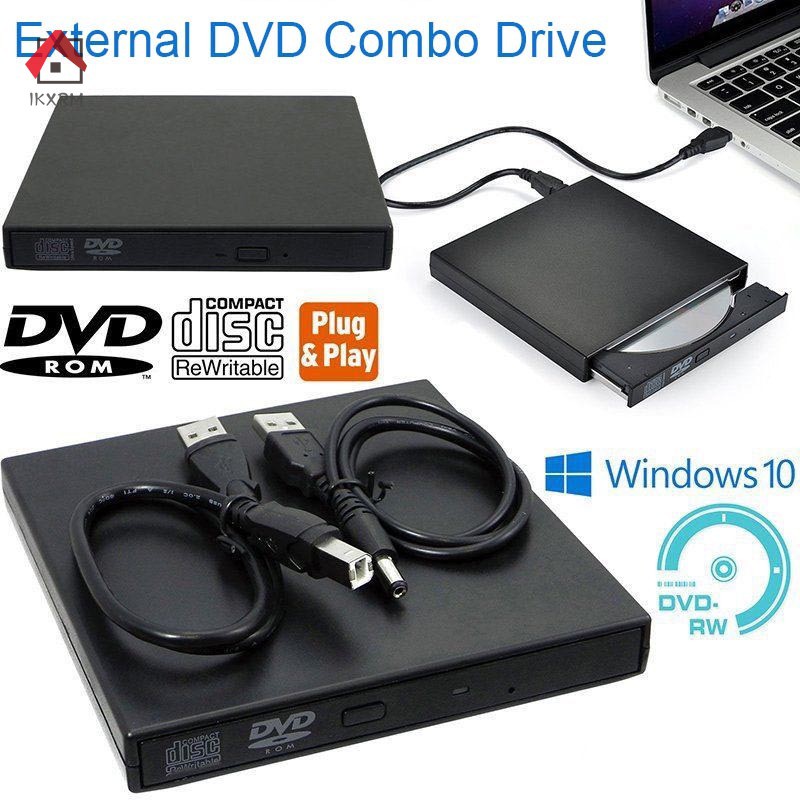 Ổ Đĩa Dvd Cd Ngoài Cổng Usb Cho Máy Tính