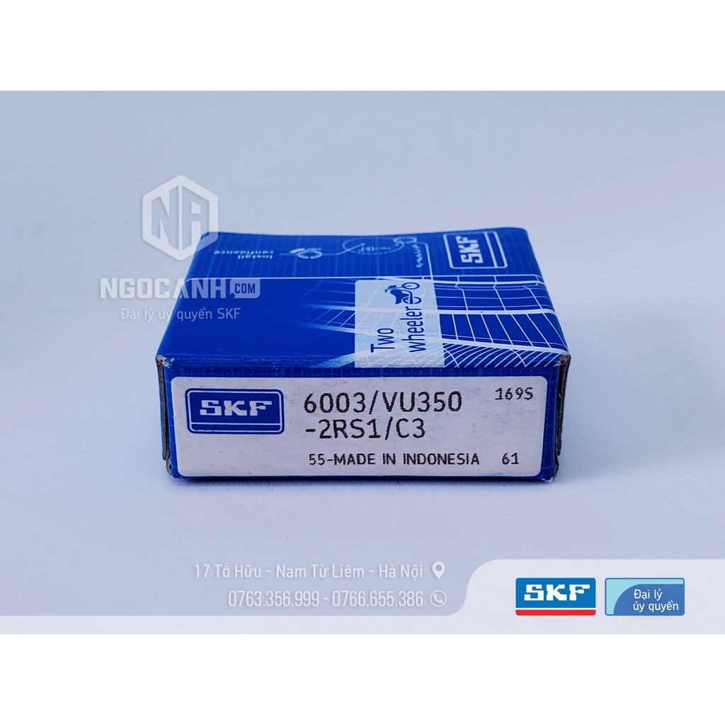 Bạc đạn xe máy SKF 6003/VU350-2RS1/C3