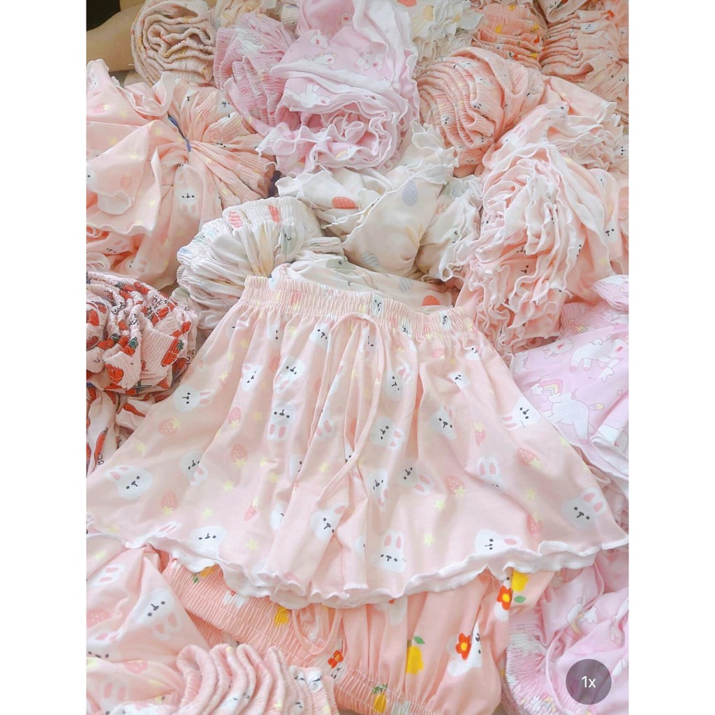 Quần short ngủ nữ cạp chun , quần đùi nữ ngủ họa tiết cute - Ami chuyên sỉ | BigBuy360 - bigbuy360.vn