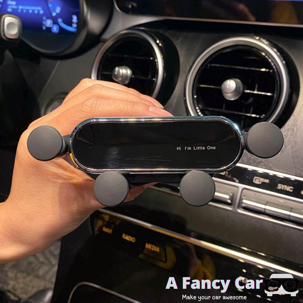 Giá đỡ điện thoại trên ô tô gắn cửa gió điều hòa, kẹp điện thoại ô tô cho iphone promax, android iph