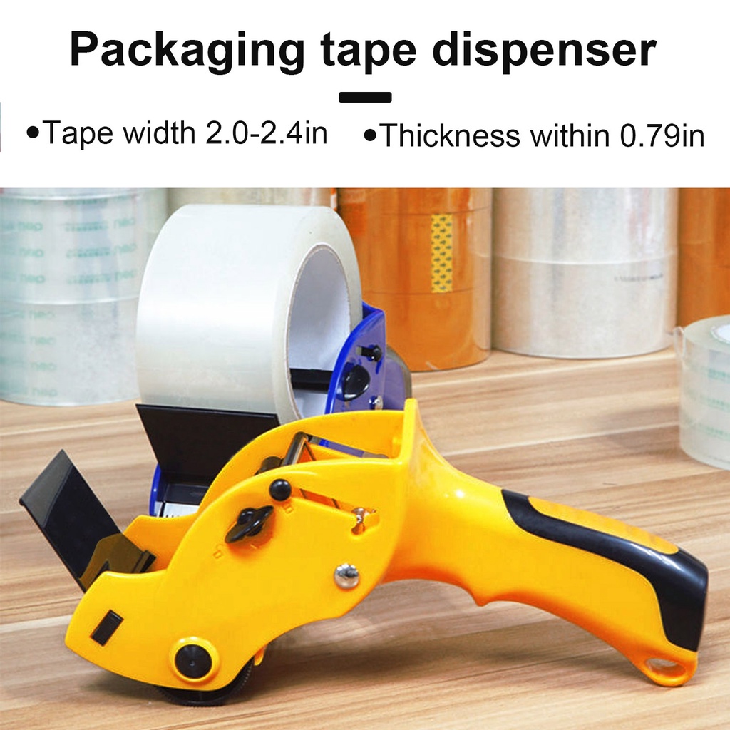 Tape Dispenser Invisible Transparent Slicer Machine Small Desktop Tape Holder for Office Home School