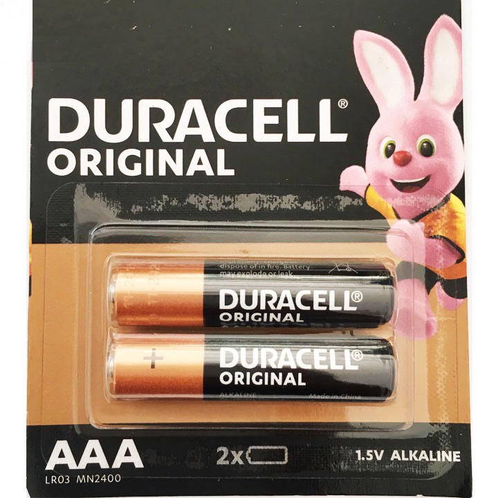 [CHÍNH HÃNG] Pin Duracell AA / AAA dung lượng cao 1,5V vỉ 2 viên siêu bền chính hãng - LOẠI TỐT NHẤT