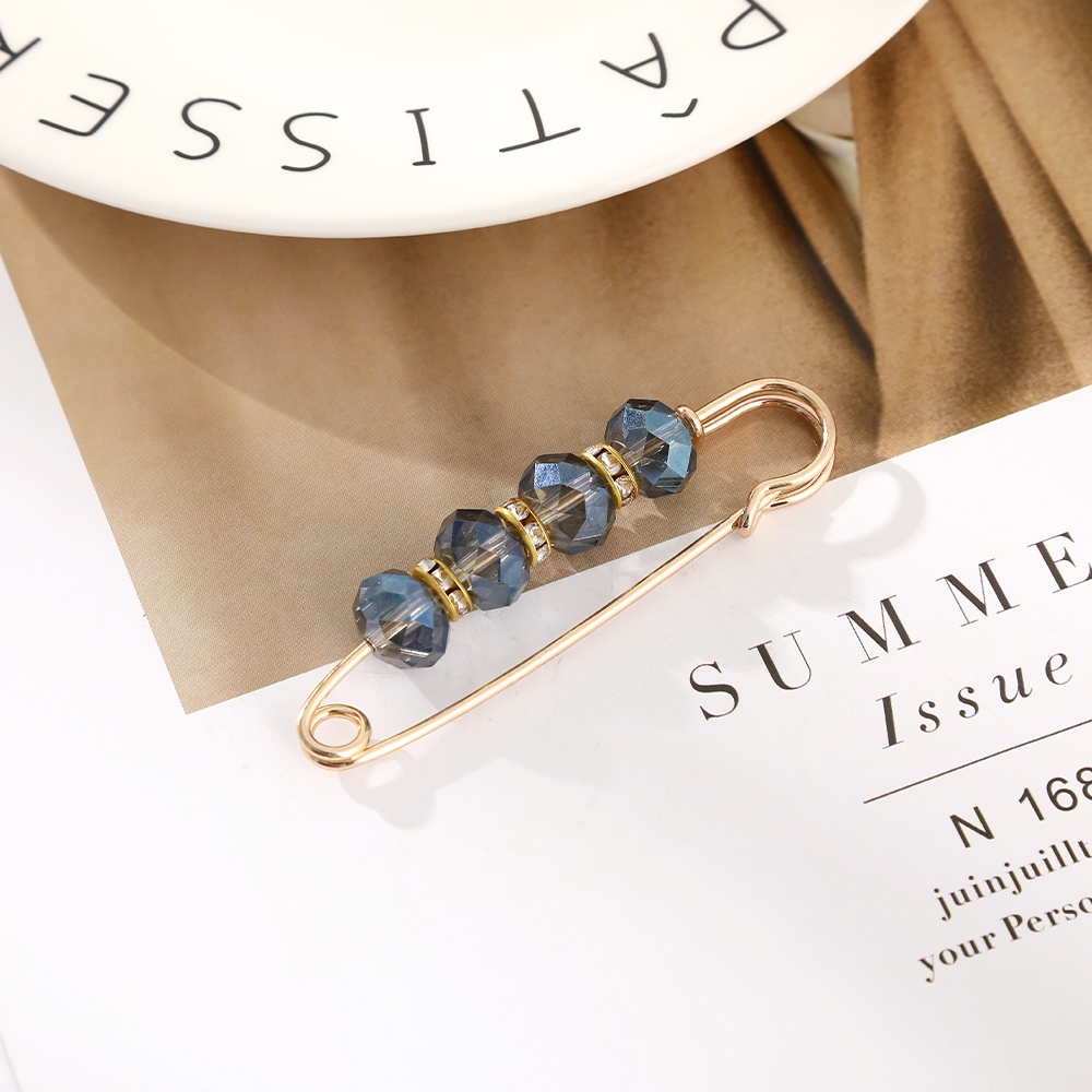 Ghim Cài Áo Hình Viên Kim Cương Pha Lê Lớn Cố Định Thắt Lưng Ngọt Ngào Và Dễ Thương Chống Chói Mắt Cố Định Cho Nữ