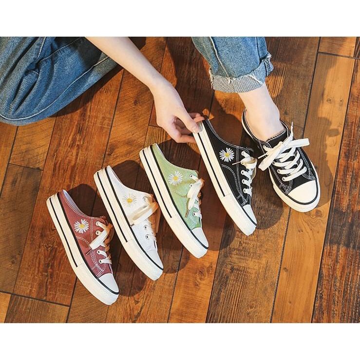 ] Hàng sẵn_Giày đạp gót hoa cúc | BigBuy360 - bigbuy360.vn