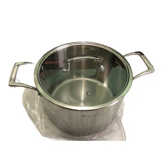 [GERMANY] Nồi 5 lớp inox 304 Palatable Hàn Quốc cao cấp nấu nhanh giữ nhiệt lâu đáy phẵng đúc toàn nồi size từ 16-24cm