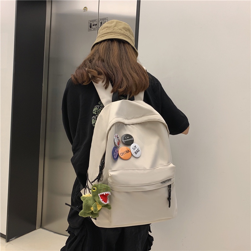 Ba Lô Du Lịch Cỡ Lớn Gắn Mặt Dễ Thương Phong Cách Nhật Bản Cho Nữ