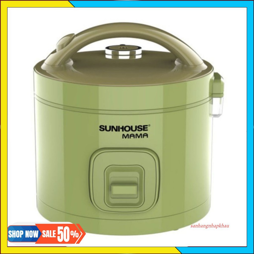 Nồi Cơm Điện Nắp Gài Sunhouse Mama SHD8265G (1.2 Lít) - Hàng chính hãng